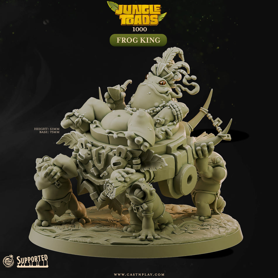 Frog King - Jungle Toads - Cast n Play