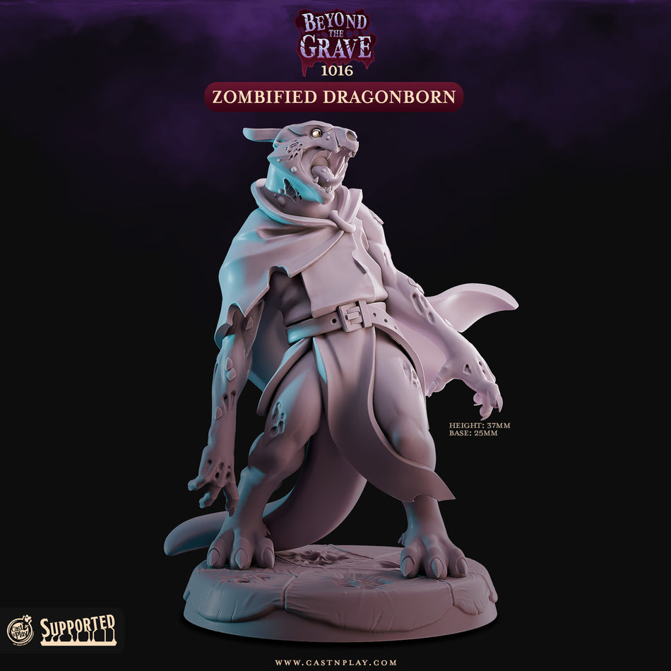 Zombified Dragonborn - Beyond the Grave - Cast n Play