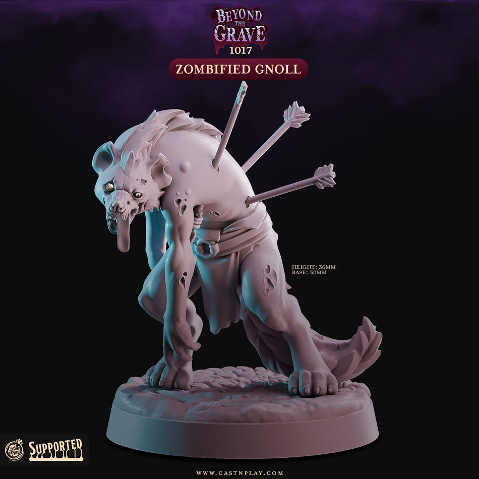 Zombified Gnoll - Beyond the Grave - Cast n Play