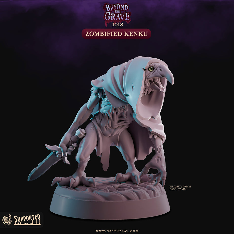 Zombified Kenku - Beyond the Grave - Cast n Play