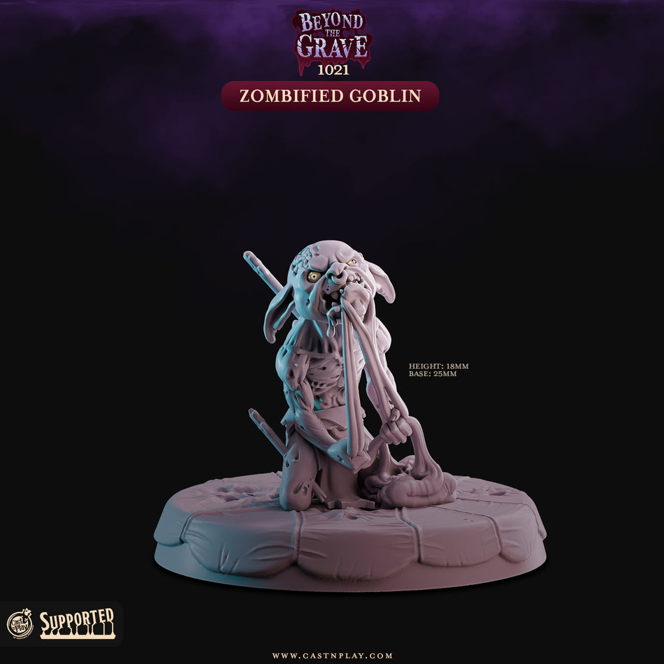 Zombified Goblin - Beyond the Grave - Cast n Play