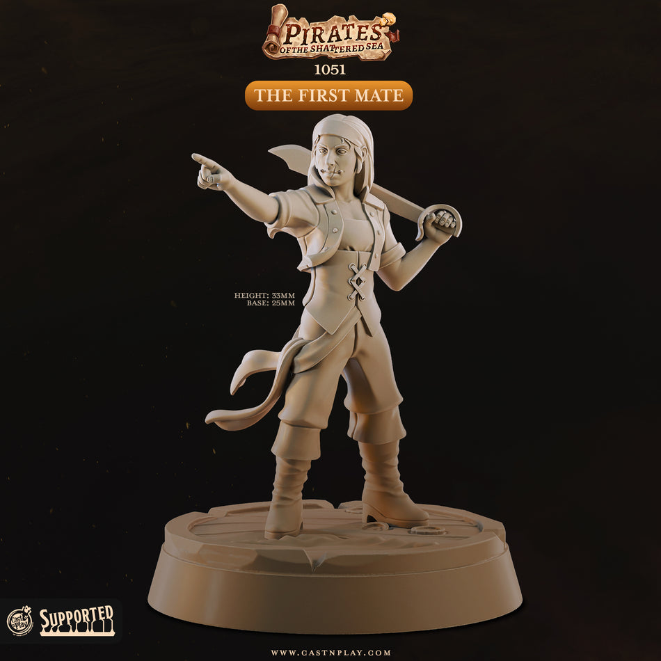 The First Mate - Pirates of the Shattered Sea - Cast n Play
