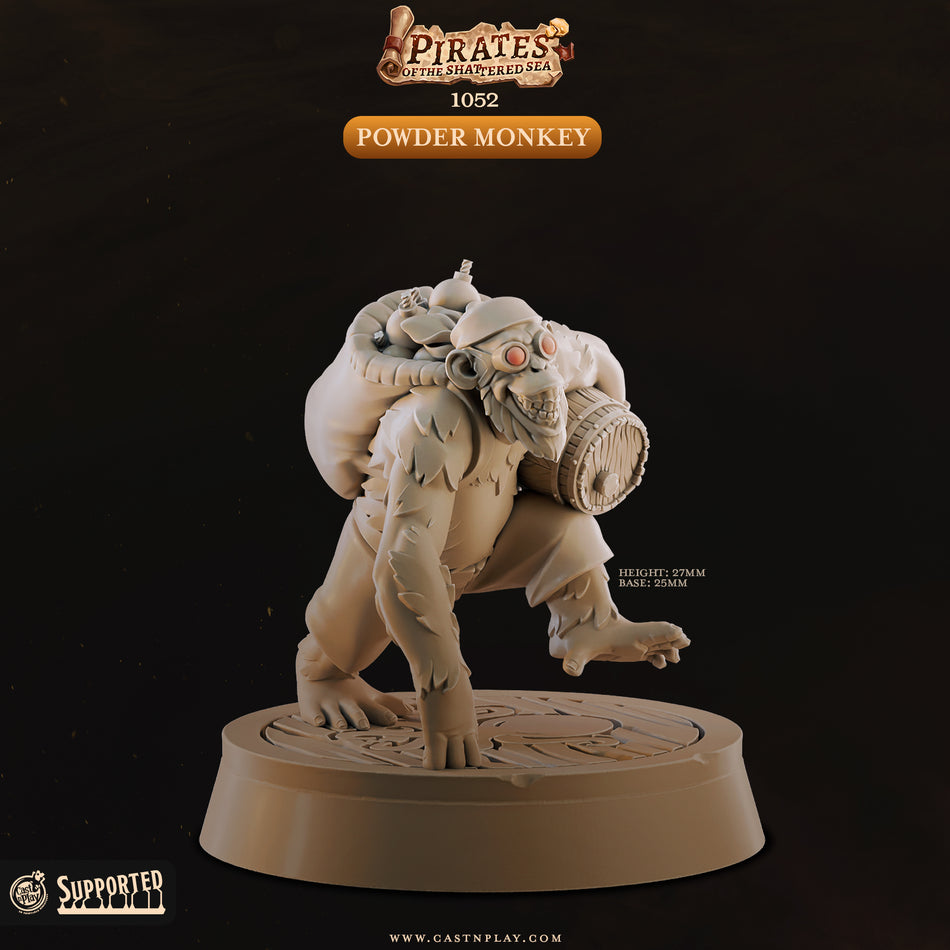 Powder Monkey - Pirates of the Shattered Sea - Cast n Play
