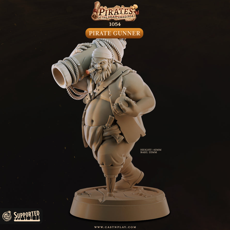 Gunner - Pirates of the Shattered Sea - Cast n Play