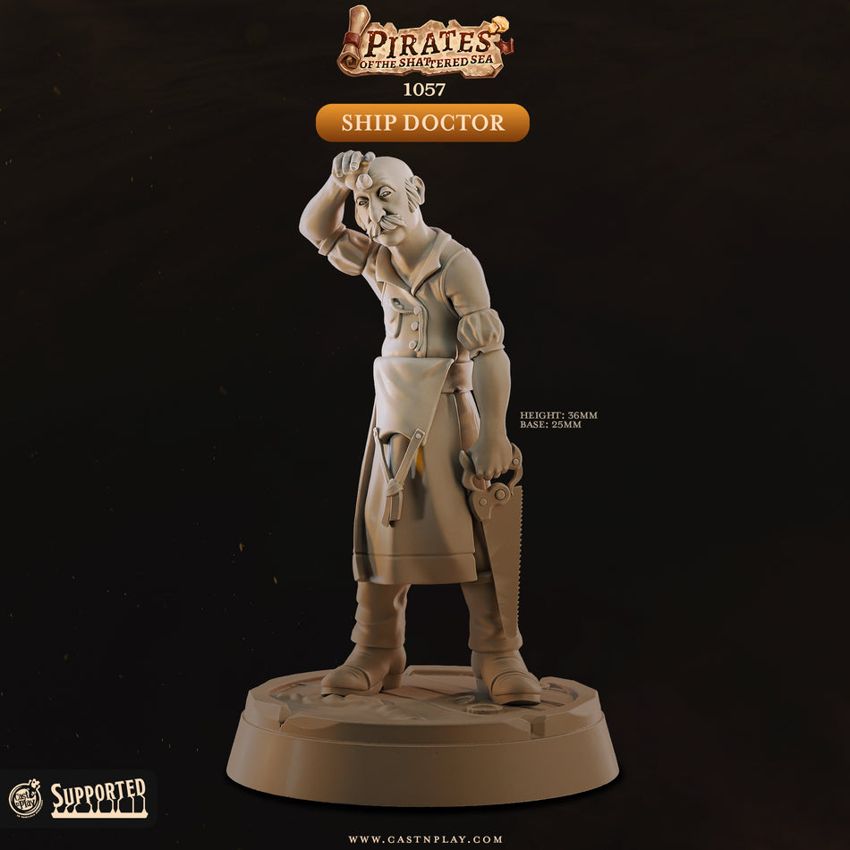 Ship Doctor - Pirates of the Shattered Sea - Cast n Play