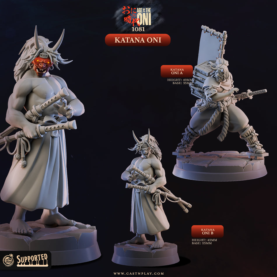Katana Oni - Age of the Oni - Cast n Play
