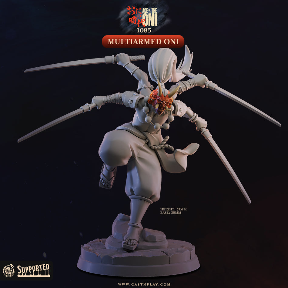 Multiarmed Oni - Age of the Oni - Cast n Play