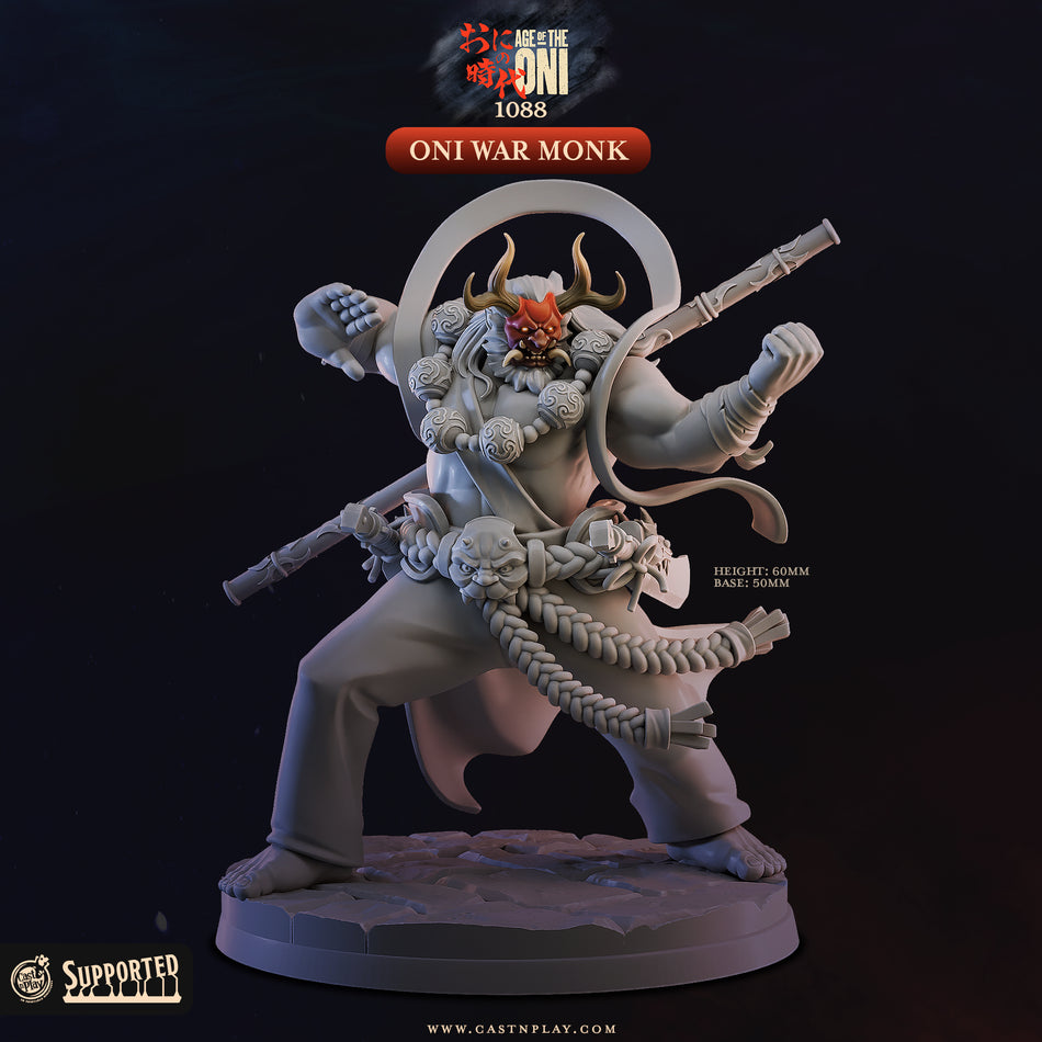 Oni War Monk - Age of the Oni - Cast n Play