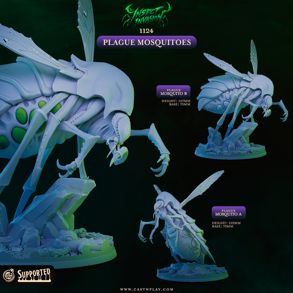 Plague Mosquitoes - Insect Invasion - CP