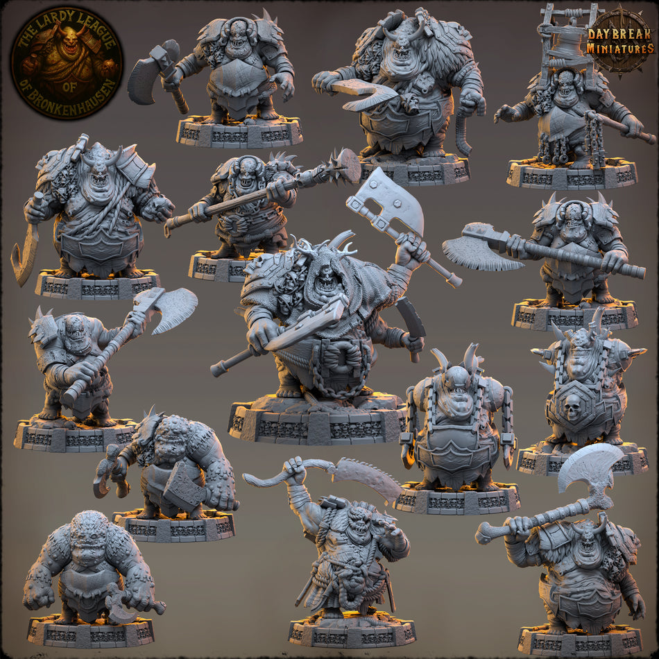 Ogre - The Lardy League of Bronkenhausen - Daybreak Miniatures