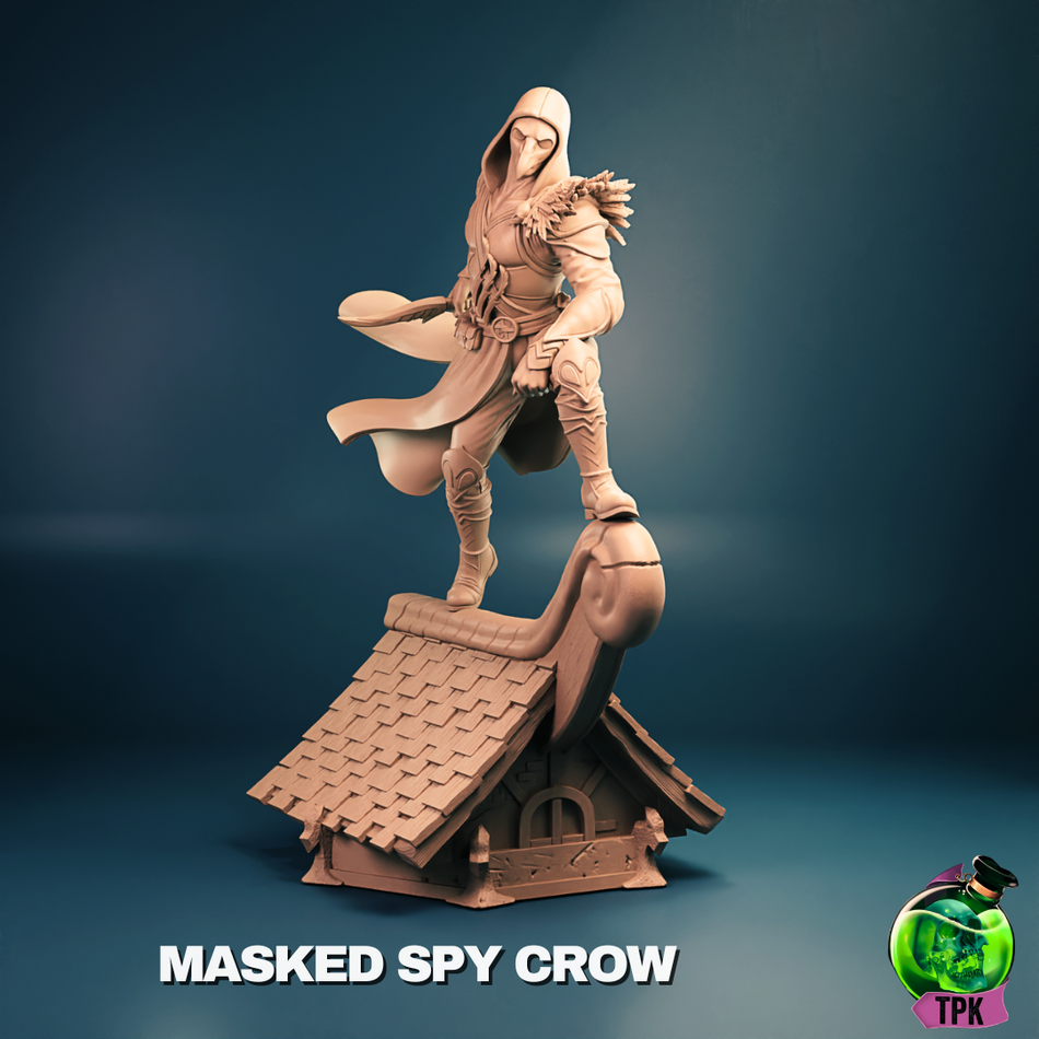 Masked Crow Spy - von TPK Lab