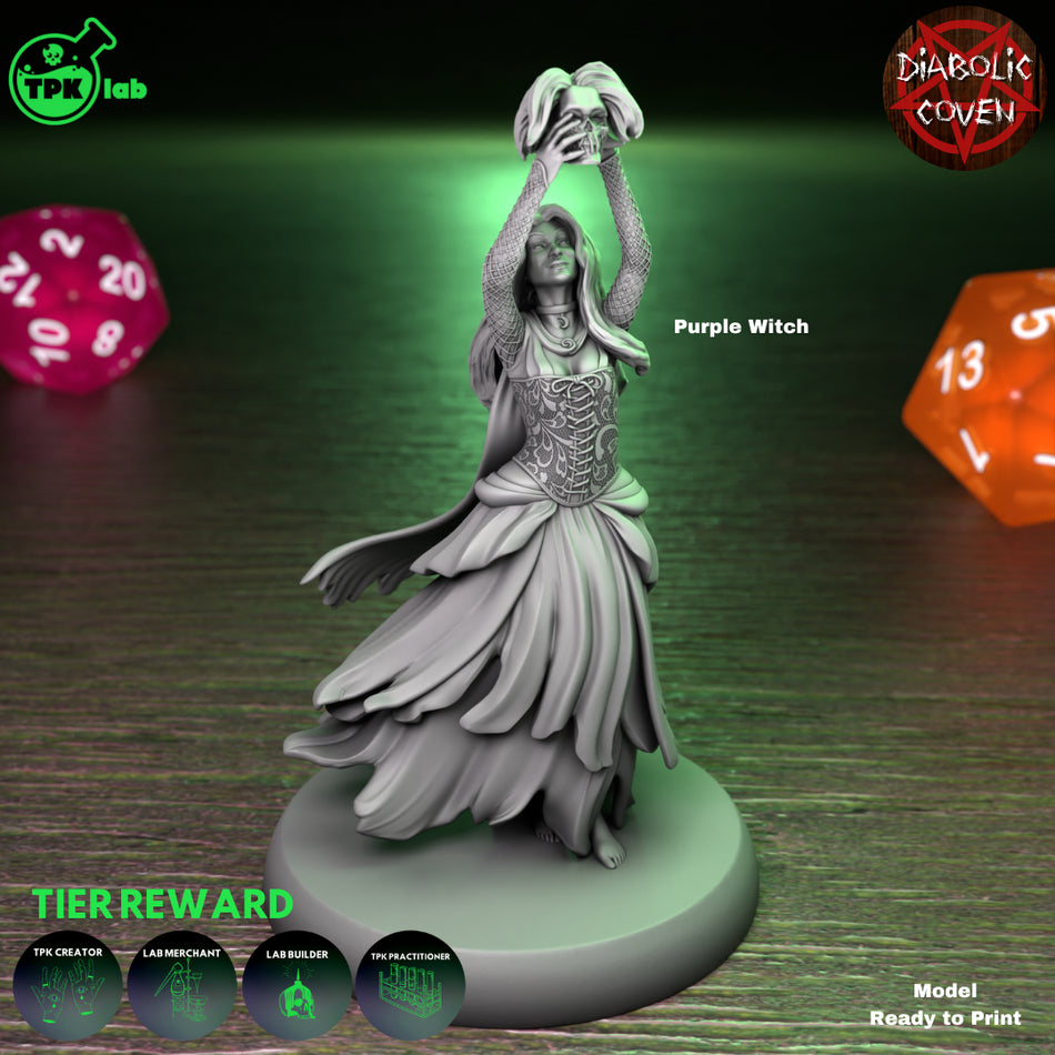 Purple Witch - aus der Reihe Diabolic Coven von TPK Lab