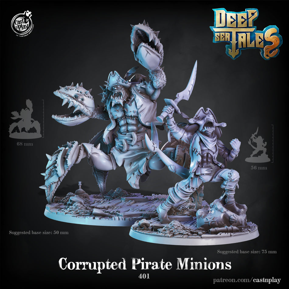 Corrupted Pirate Minions - Deep Sea Tales - Cast n Play
