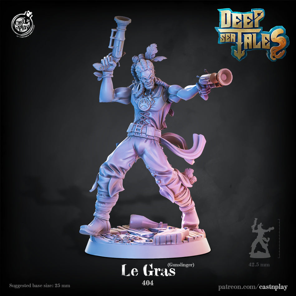 Le Gras Gunslinger - Deep Sea Tales - Cast n Play