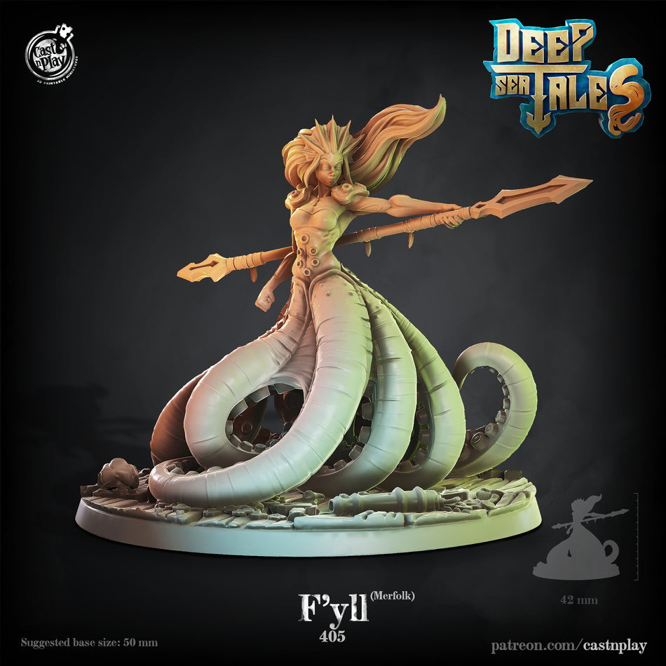 F'yll Merfolk - Deep Sea Tales - Cast n Play
