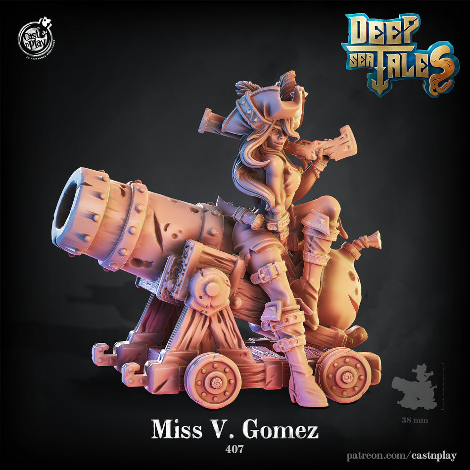 Miss Vixen Gomez - Deep Sea Tales - Cast n Play