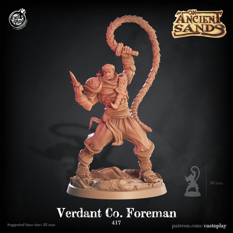 Verdant Co. Foreman - On Ancient Sands - Cast n Play