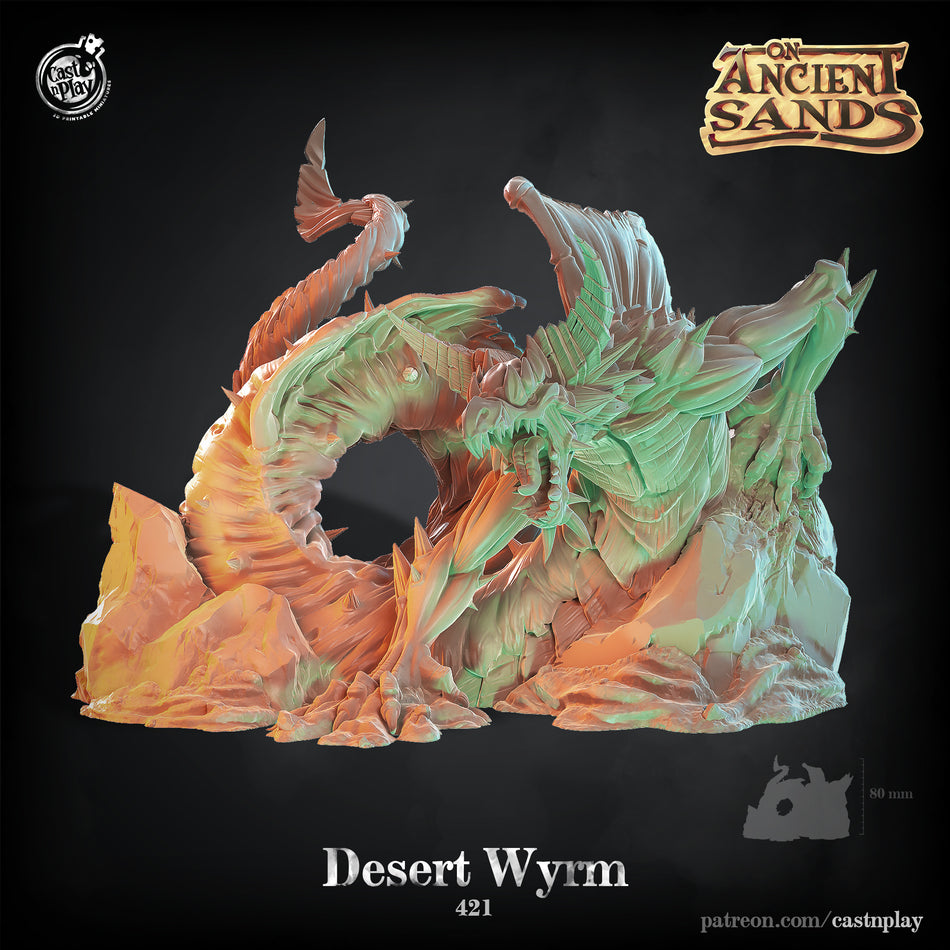 Desert Wyrm - On Ancient Sands - Cast n Play