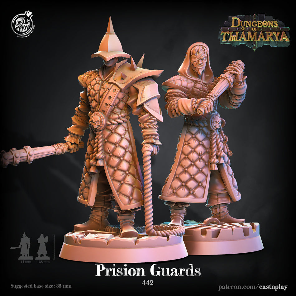 Prison Guards - Dungeons Of Thamarya - Cast n Play