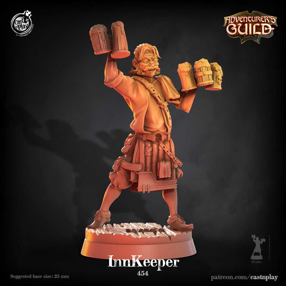 Inn Keeper - Adventurers Guild - Cast n Play