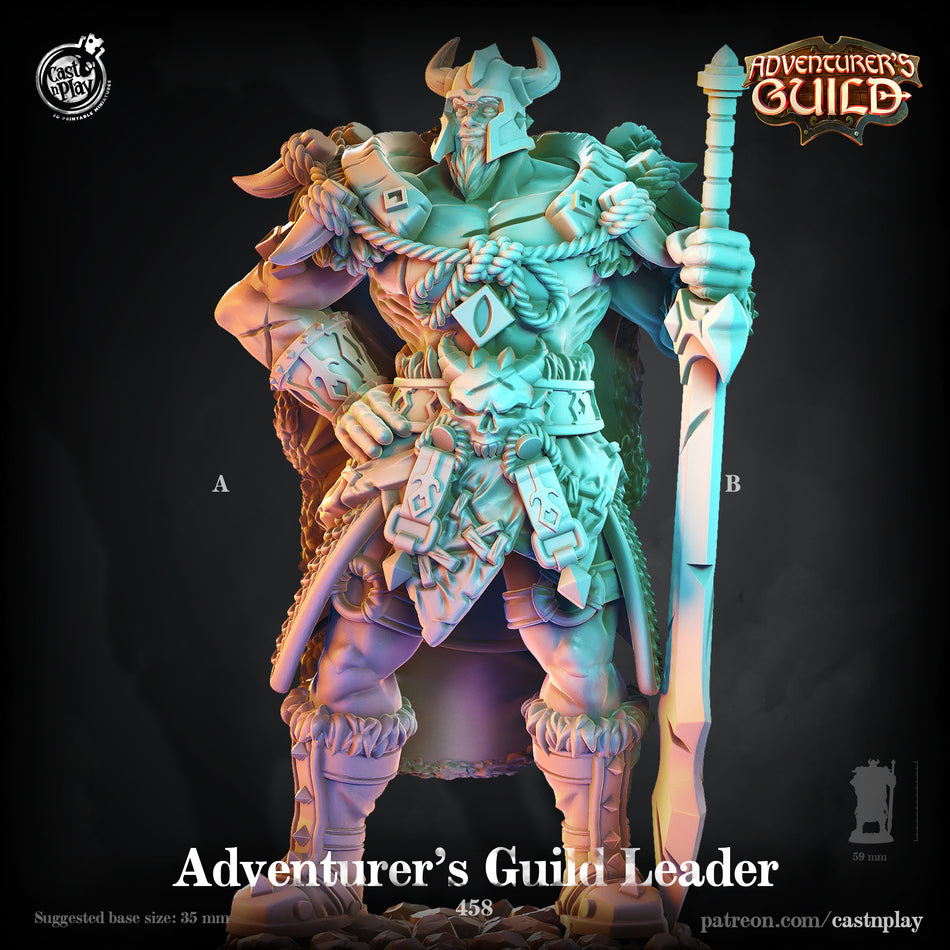 Adventurers Guild Leader - Adventurers Guild - Cast n Play
