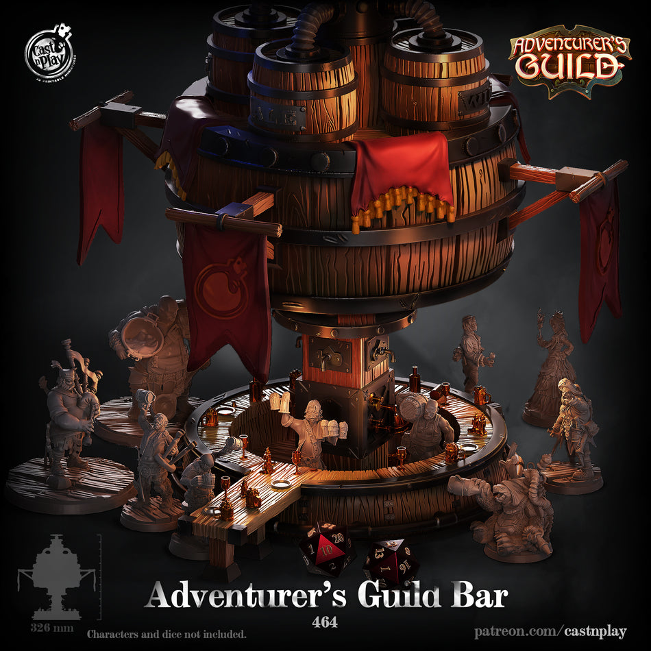 Adventurers Guild Bar - Adventurers Guild - Cast n Play