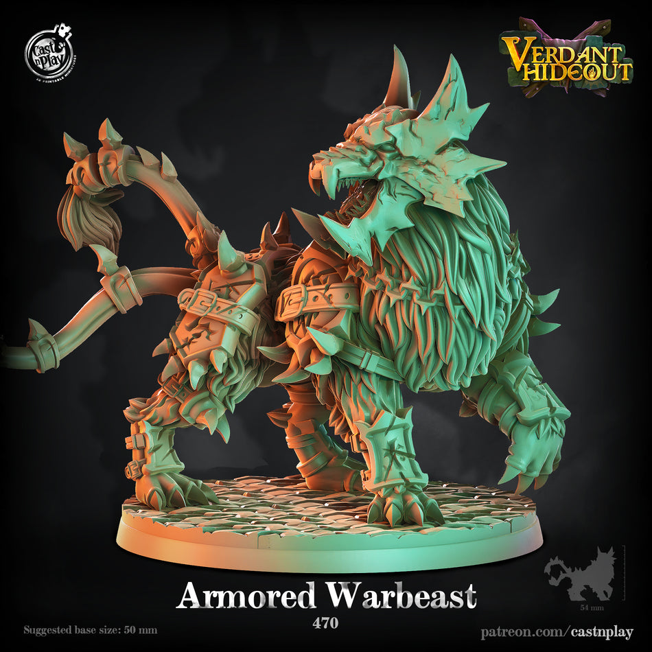 Armored Warbeast - Verdant Hideout - Cast n Play