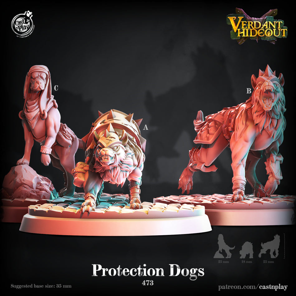 Protection Dogs - Verdant Hideout - Cast n Play