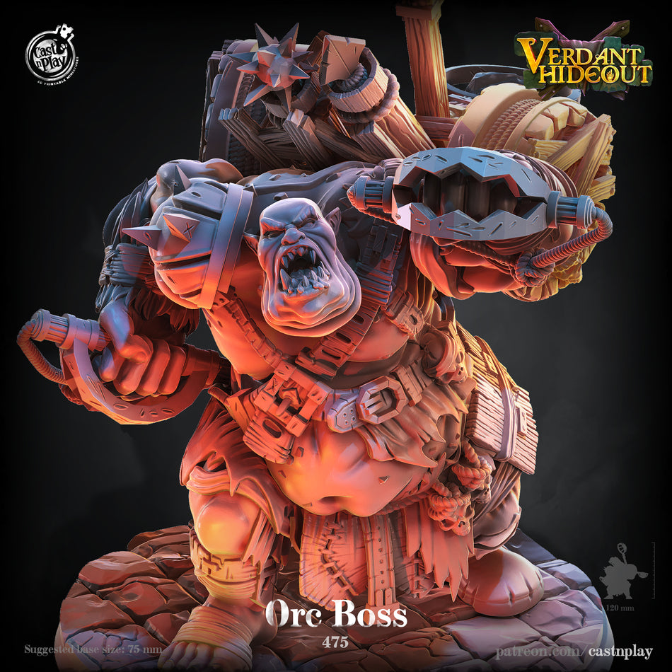 Orc Boss - Verdant Hideout - Cast n Play