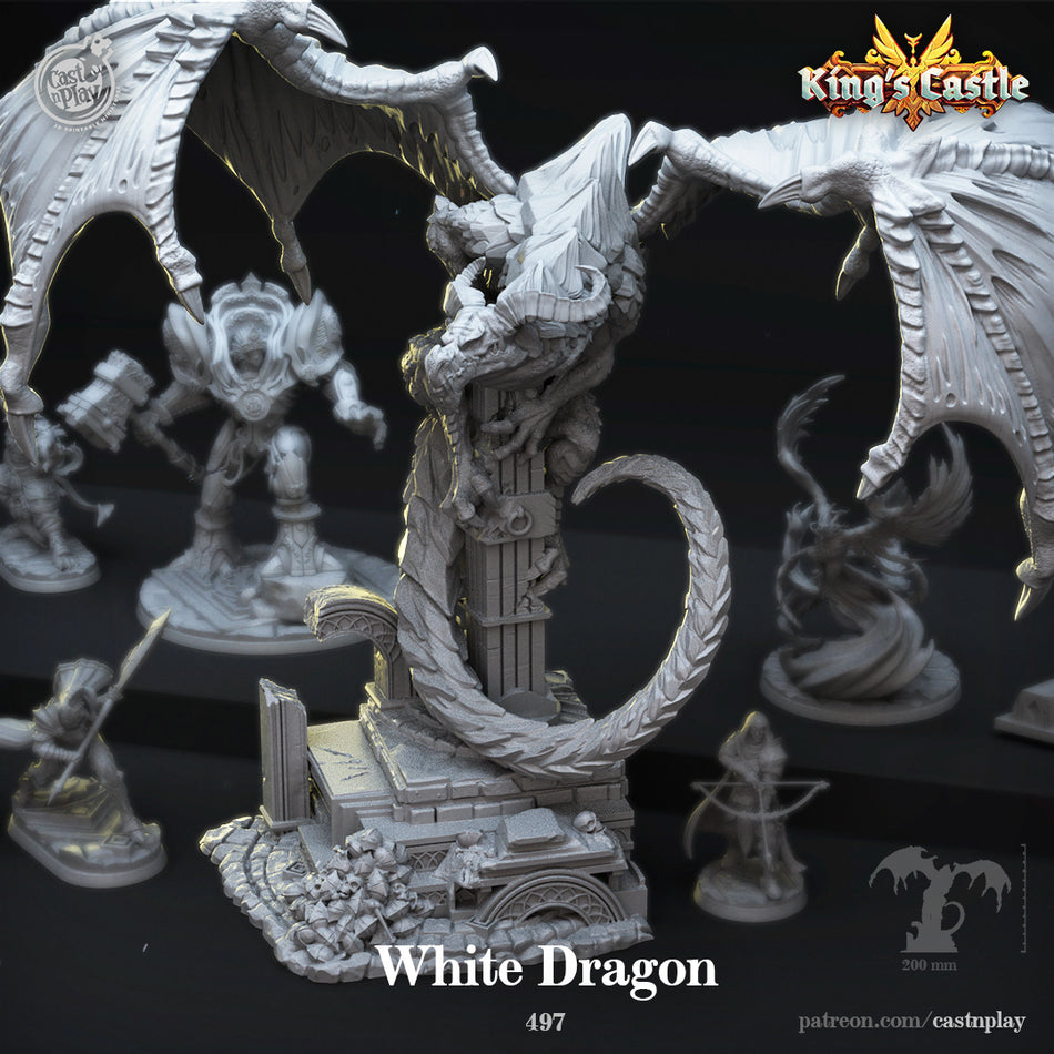 White Dragon - Kings Castle - Cast n Play