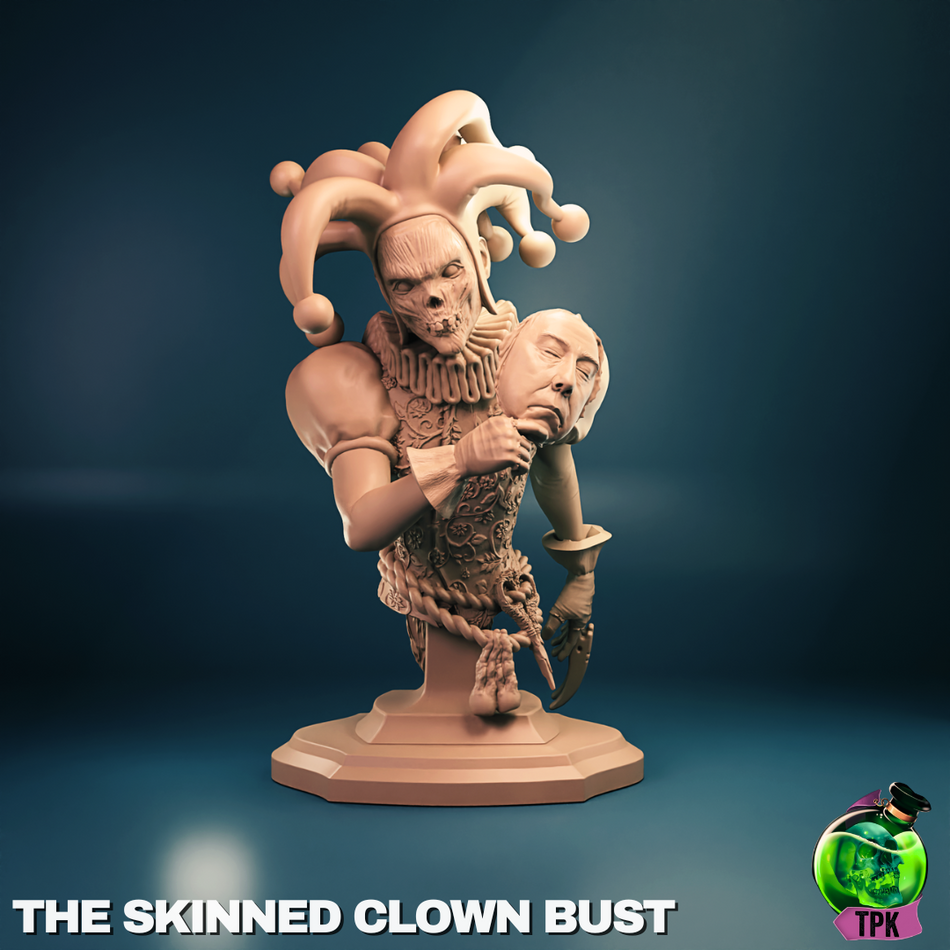 The Skinned Clown - Bust von TPK Lab