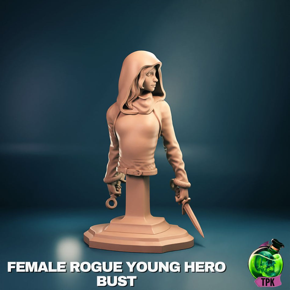 Female Young Rogue - Bust von TPK Lab