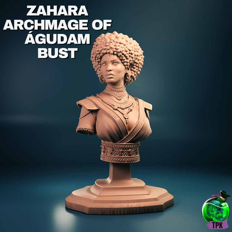 Zahara Archmage of Agudam - Bust von TPK Lab