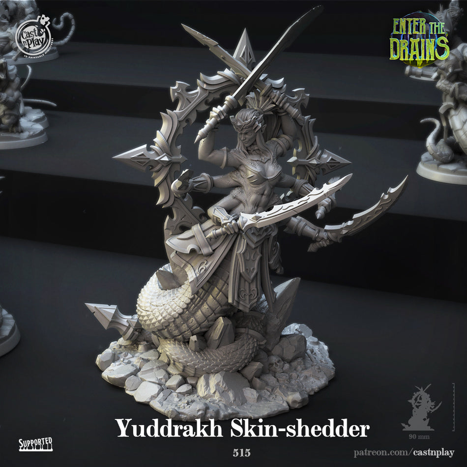 Yuddrakh Skin Shedder - Enter the Drains - Cast n Play