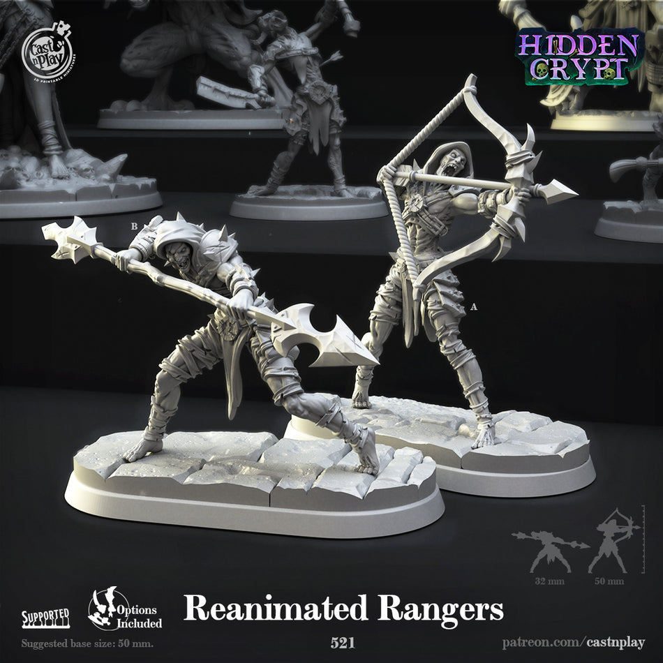 Reanimated Rangers - Hidden Crypt - Cast n Play
