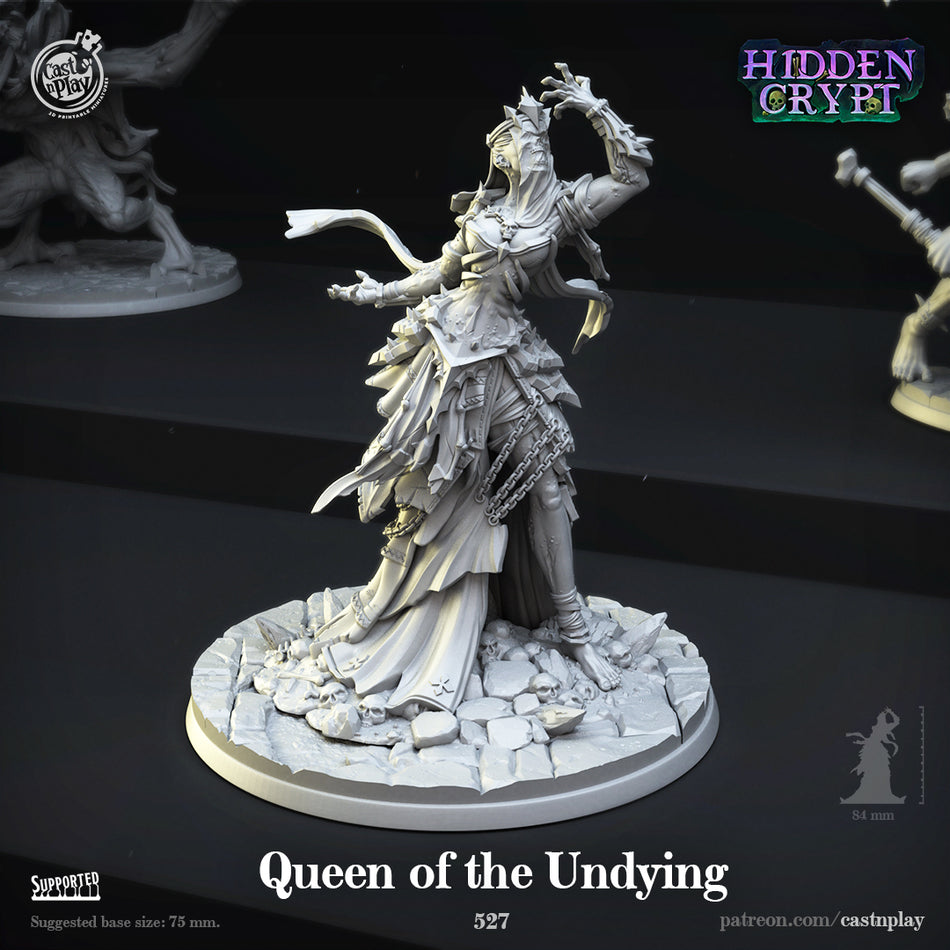 Queen Of the Undying - Hidden Crypt - Cast n Play