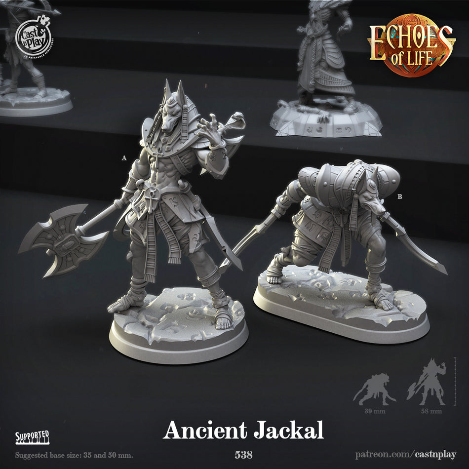Ancient Jackal - Echoes of Life - Cast n Play