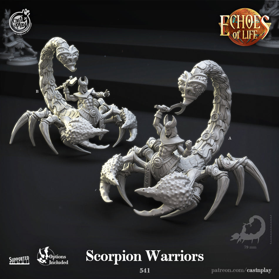 Scorpion Warriors - Echoes of Life - Cast n Play