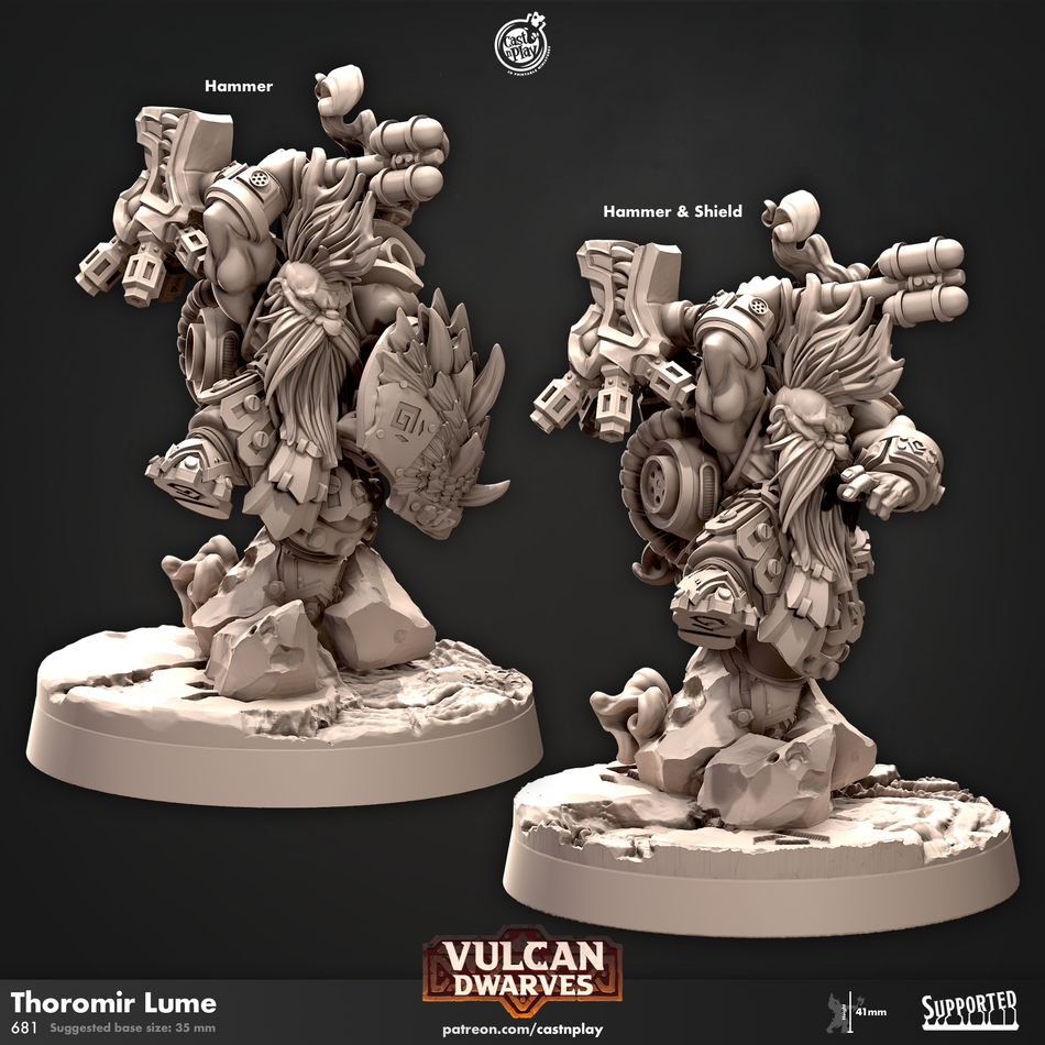 Thoromir Lume - Vulcan Dwarves - Cast n Play