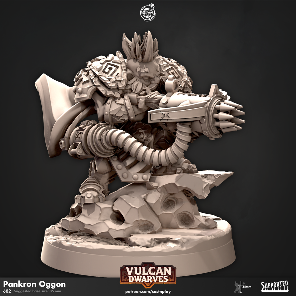 Pankron Oggon - Vulcan Dwarves - Cast n Play