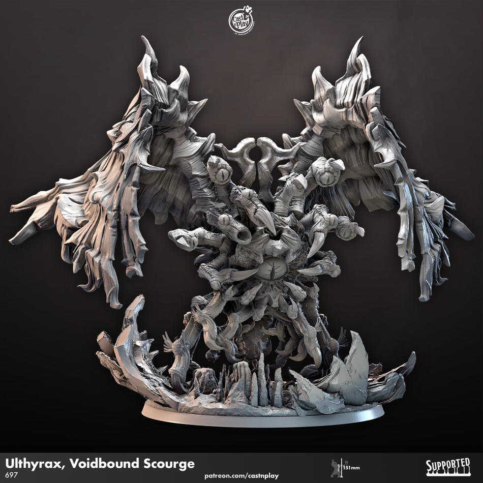 Ulthyrax, Voidbound Scourge Beholder - Cast n Play