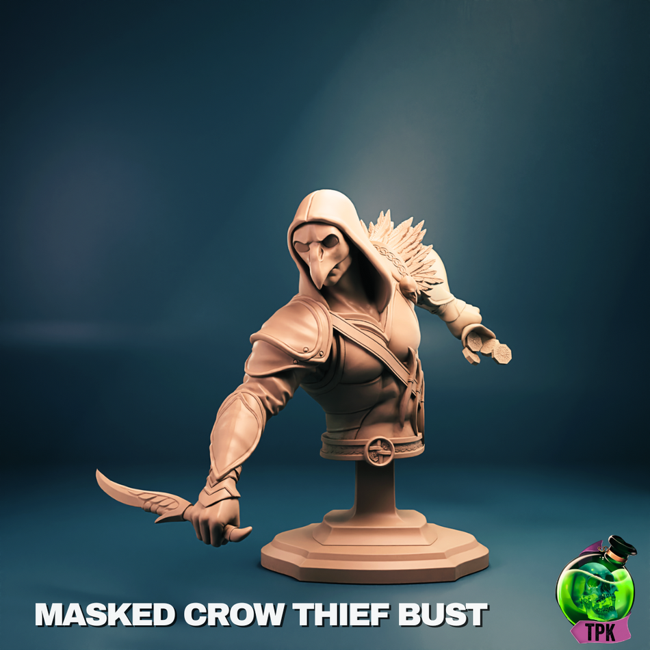 Masked Crow Thief - Bust von TPK Lab