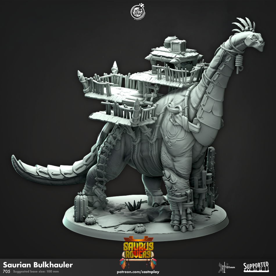 Saurian Bulkhauler - Saurus Rovers - Cast n Play