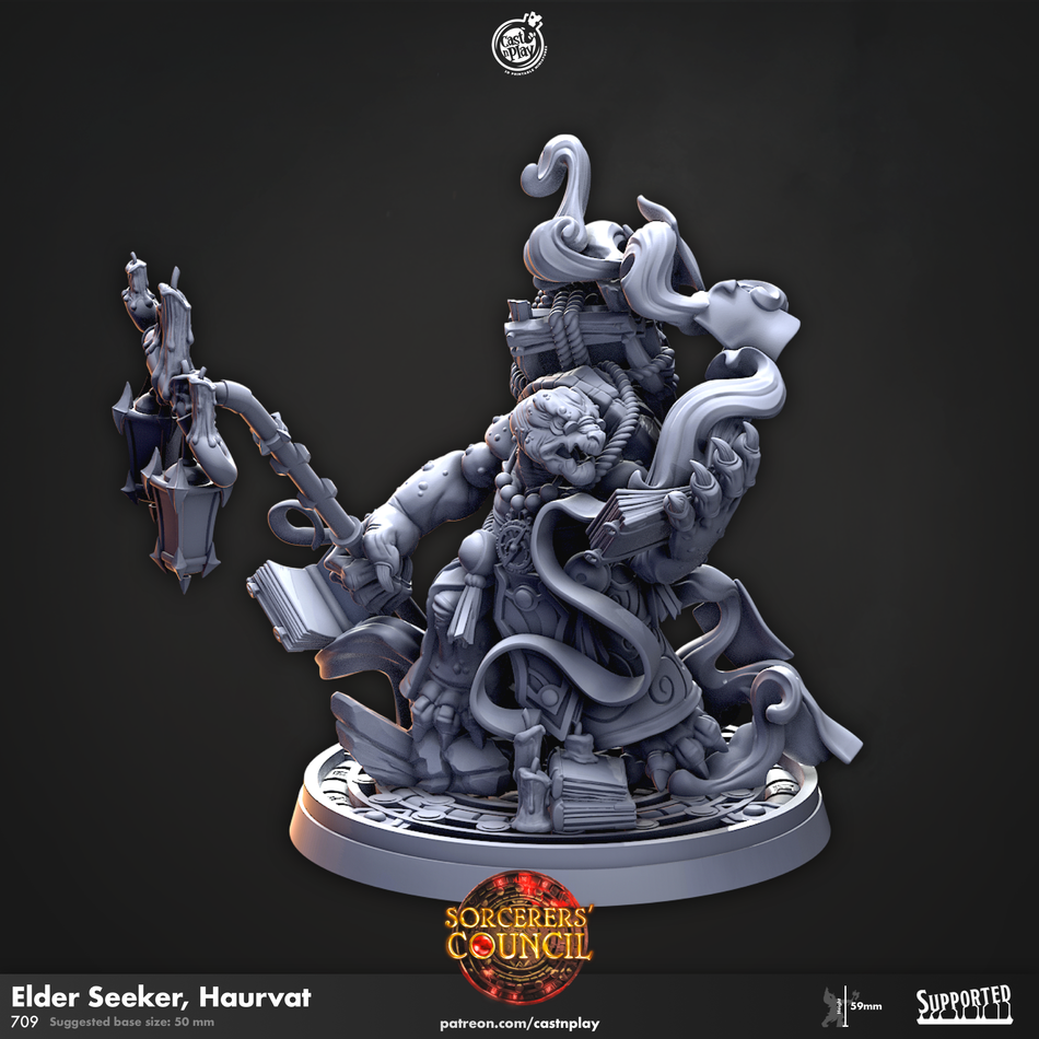 Elder Seeker, Haurvat - Sorcerers Council - Cast n Play