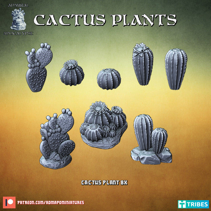 Cactus Plants - Basing Bits - Admiral Apocalypse