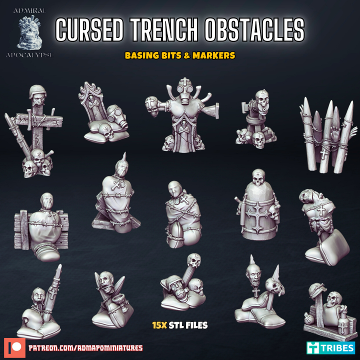 Cursed Trench Obstacles - Admiral Apocalypse