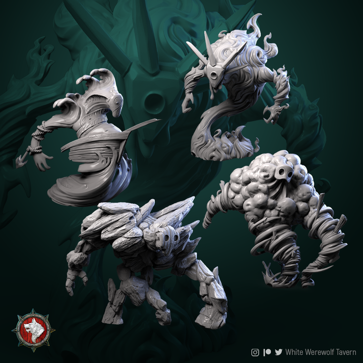 Big Elementals - 4 Elements - WWT
