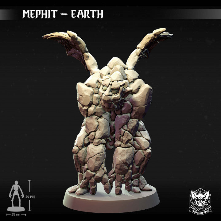 Earth Mephit - Dungeon Dog