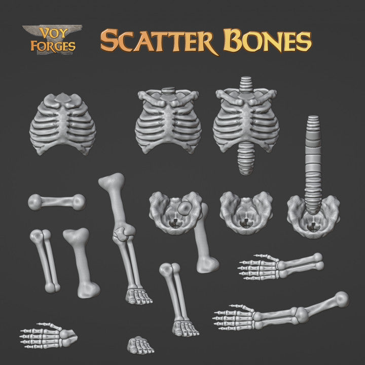 Scatter Bones for Basing - Basing Bits - Voy Forges