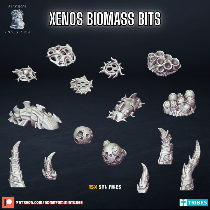 Alien Biomass - Basing Bits - Admiral Apocalypse